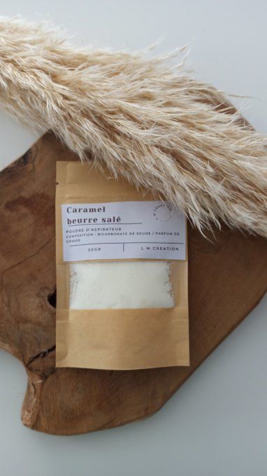 Poudre d'aspirateur Caramel beurre salé 