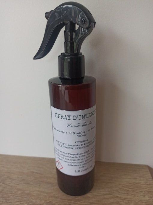Spray d'intérieur Vanille des ïles 200ml